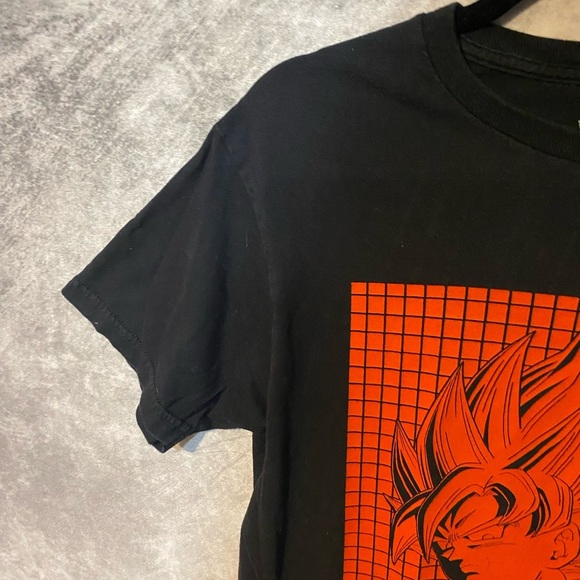 Dragon Ball Z Goku Men’s Black Tee Shirt Size Small 2019 Toei Animation Anime - Picture 9 of 12